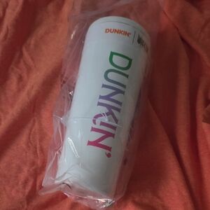 GET YOUR WICKED ON Dunkin' White Travel Mug